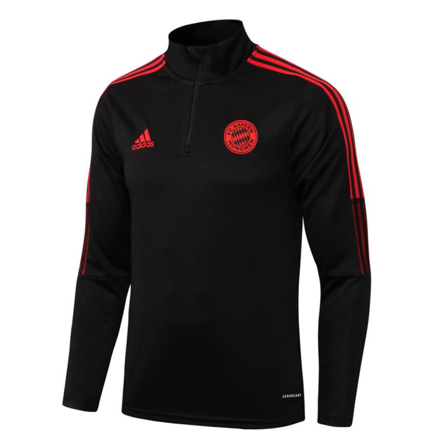 2021/22 Bayern Munich Black Training Sweat Shirt